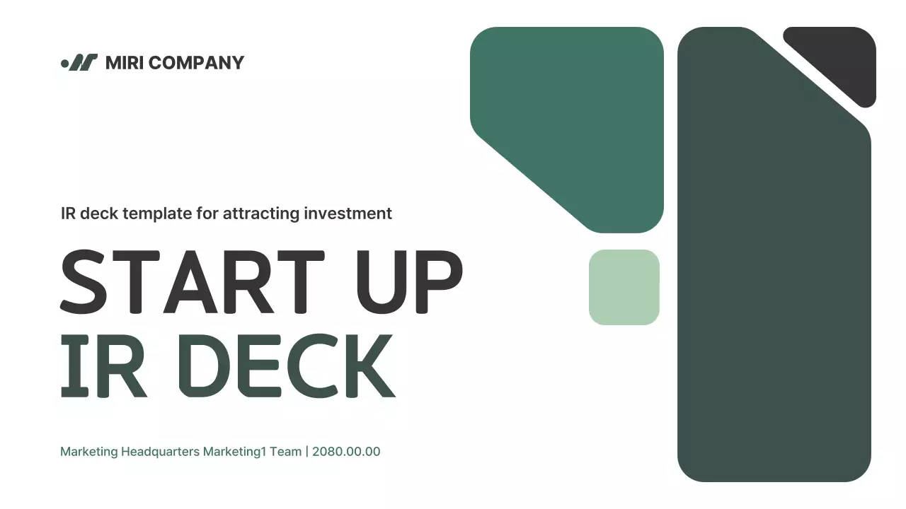 Đề xuất sàn IR kinh doanh hiện đại xanh