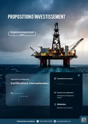 Proposition d'investissement Blue Modern