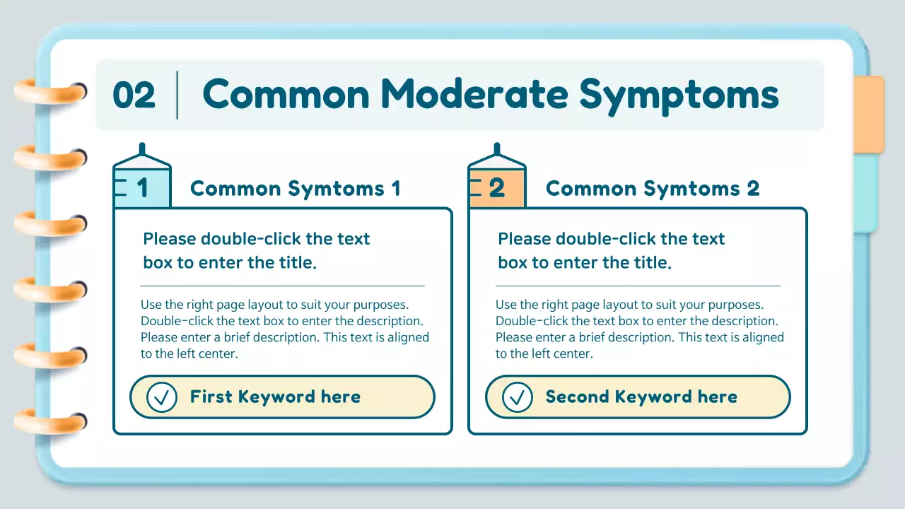 Blue Simple Health Guide Presentation