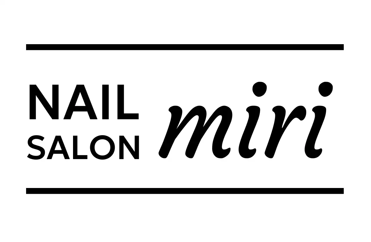 黒 シンプル サロン ロゴ おしゃれ