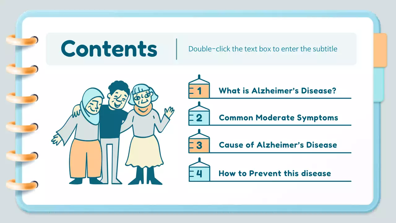 Blue Simple Health Guide Presentation