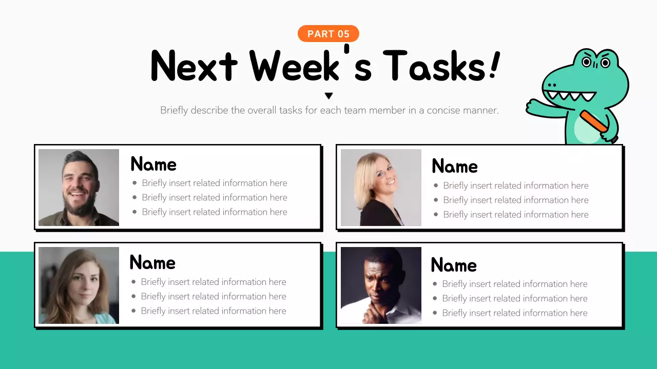 민트 플레이풀 미팅노트 가이드 프레젠테이션