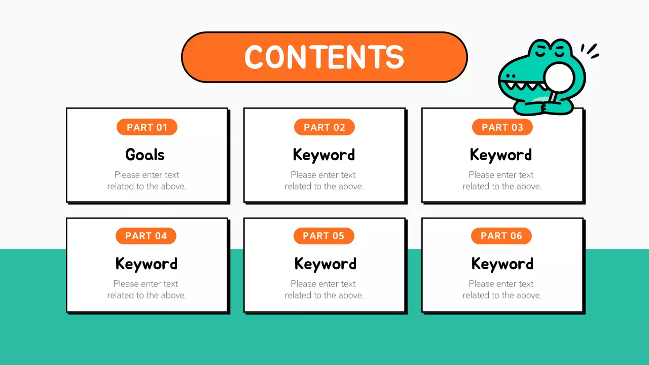 민트 플레이풀 미팅노트 가이드 프레젠테이션