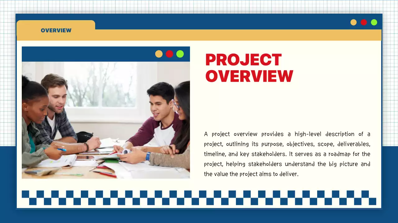 Blue Trendy School Presentation