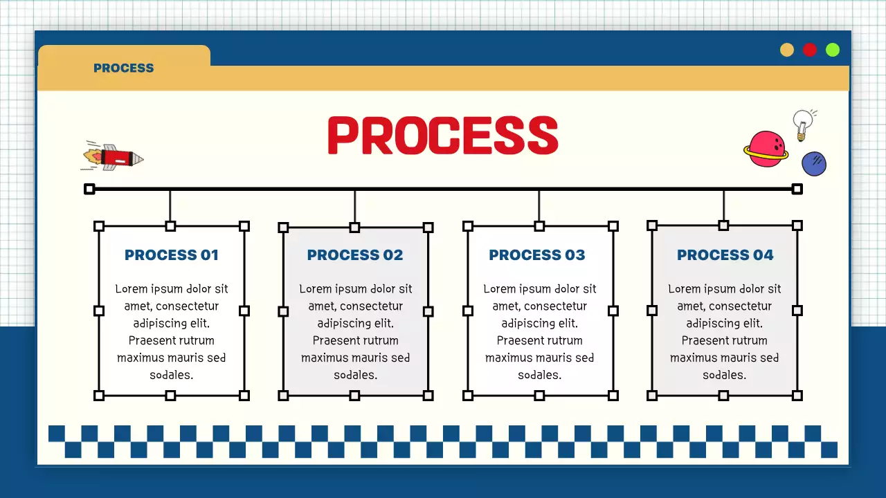 Blue Trendy School Presentation