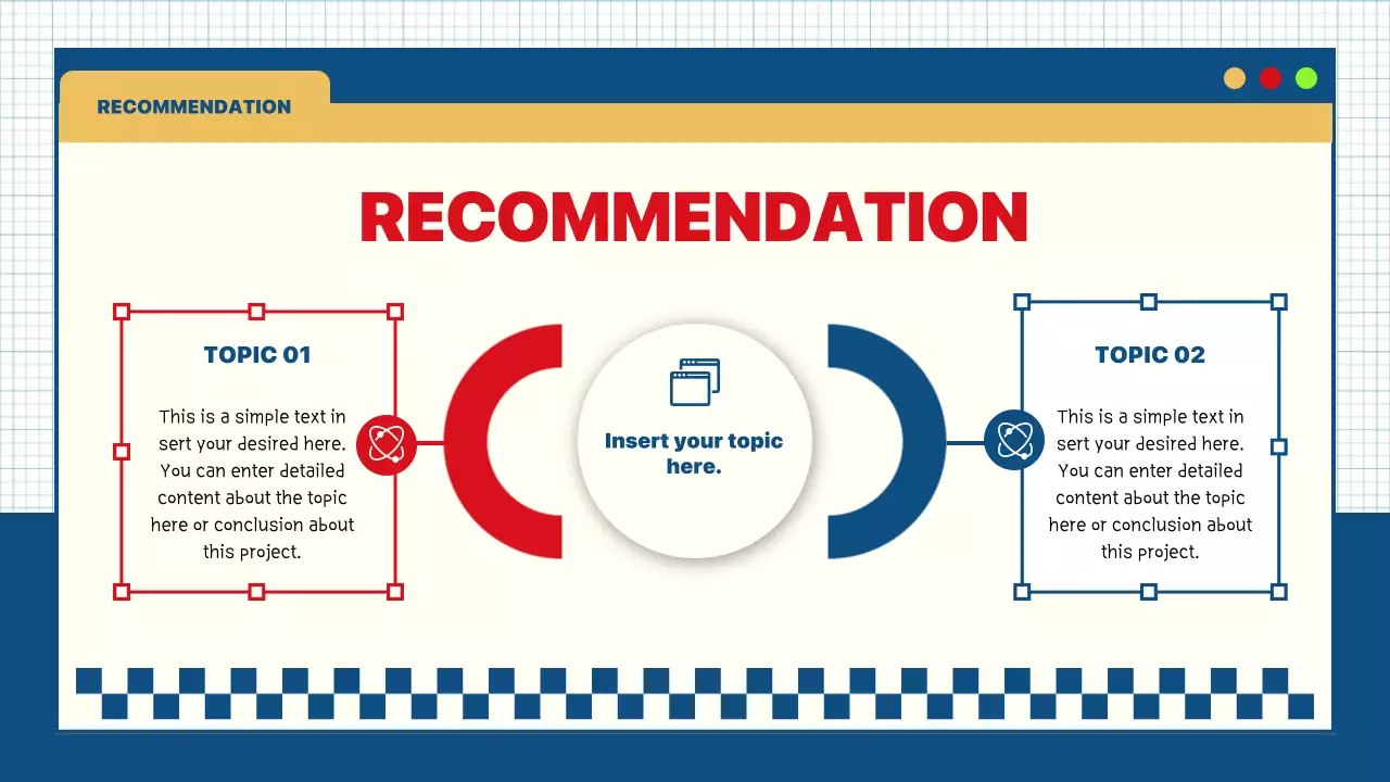 Blue Trendy School Presentation