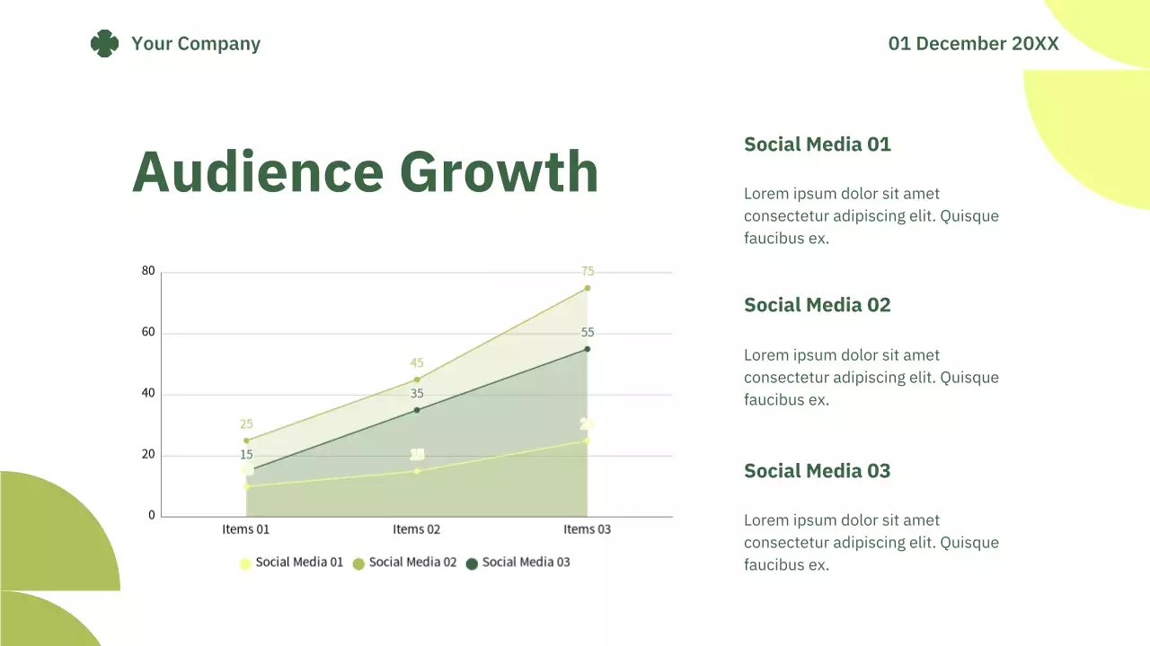 Green Simple Marketing Report