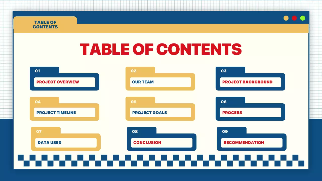 Blue Trendy School Presentation