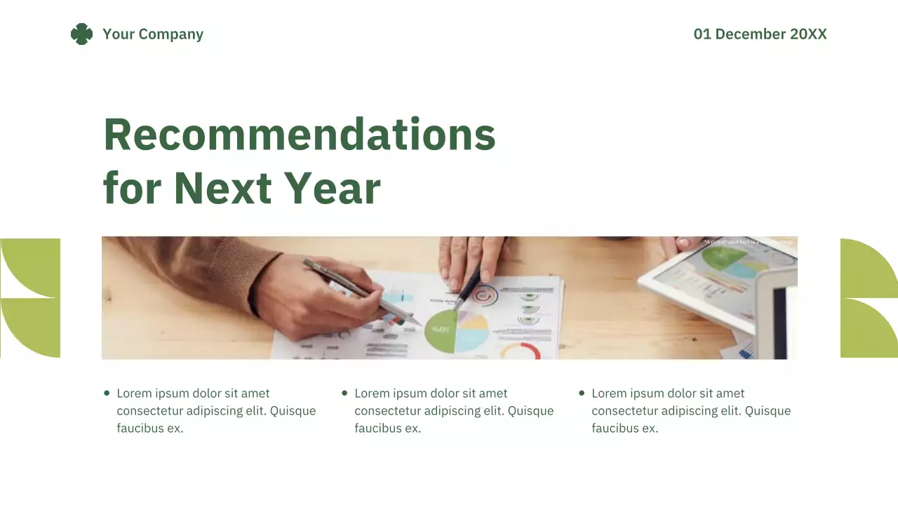 Green Simple Marketing Report