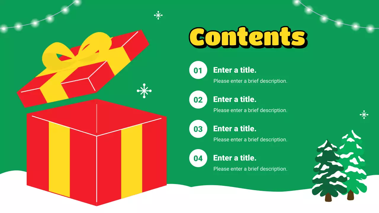 Green Simple Volunteer Announcement Presentation