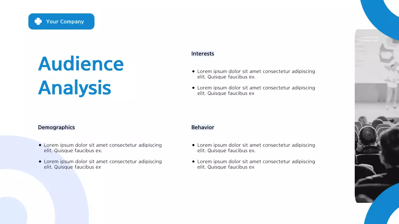 Blue Modern Marketing Report