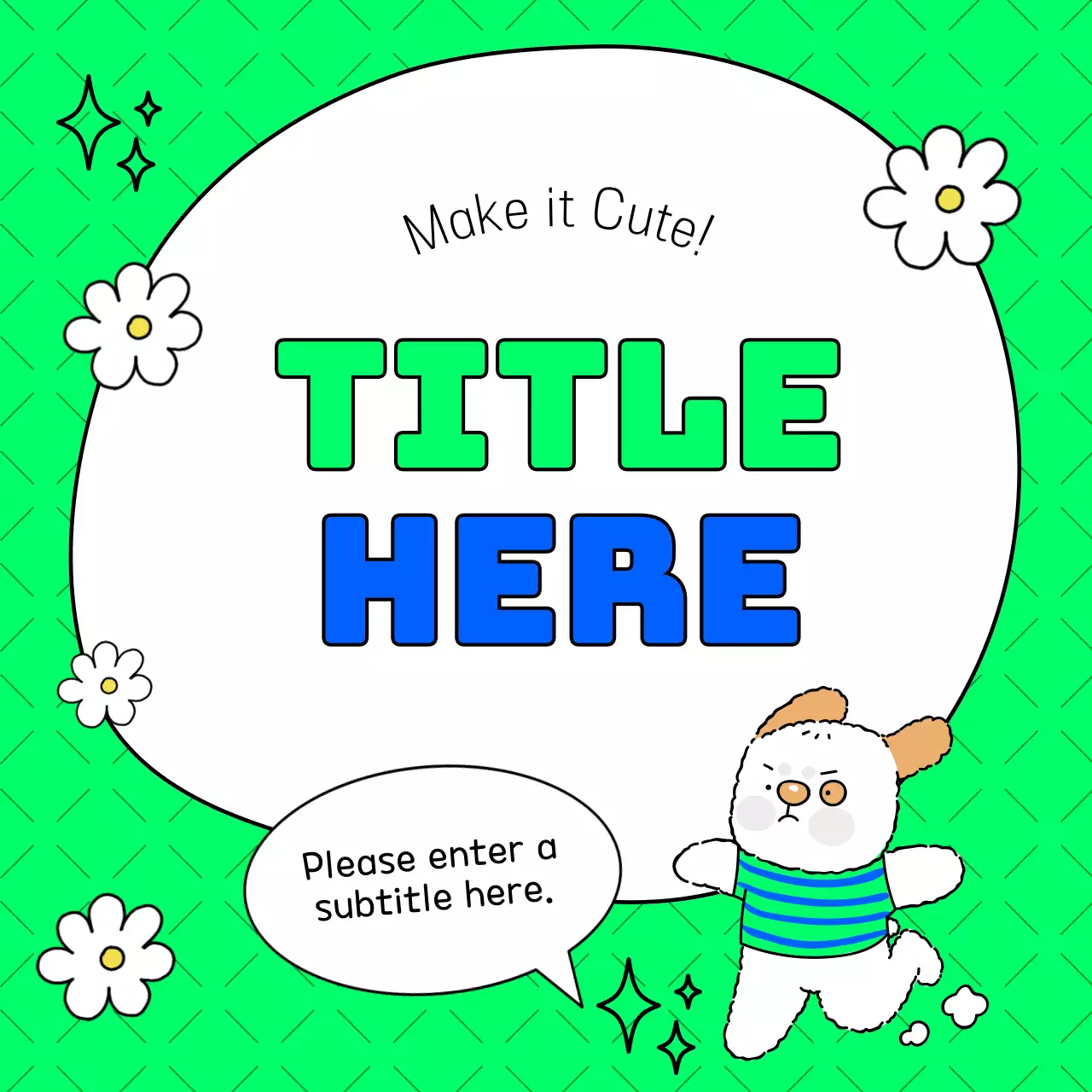 Capa de moldura de título gira em laranja e cor-de-rosa