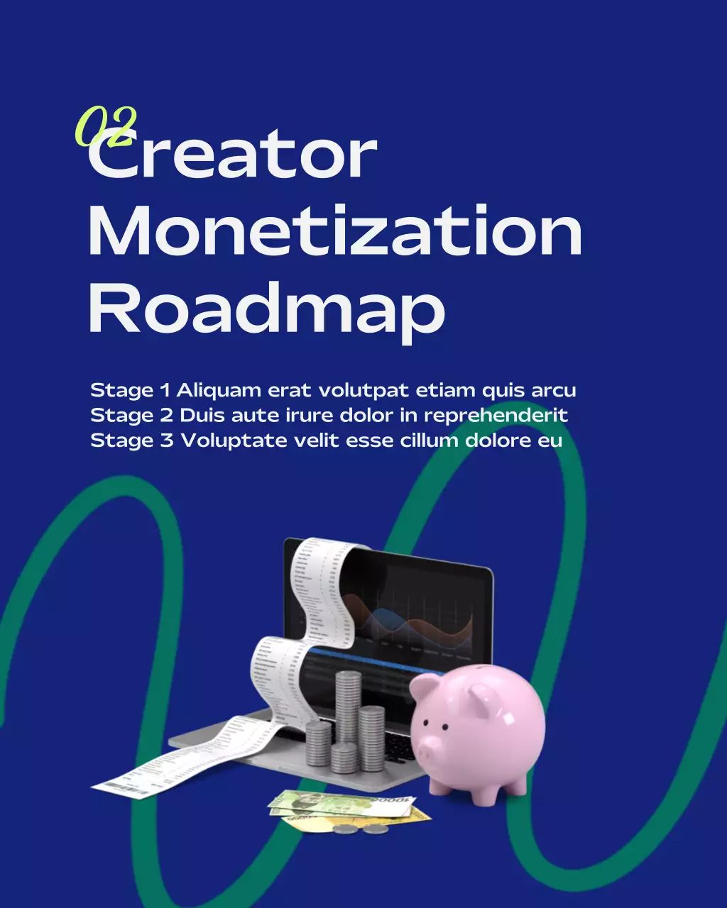 Green Modern Content Creation Tips Instagram Post