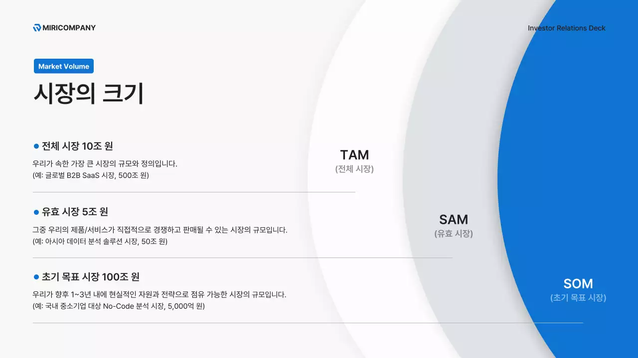 파랑 모던 비즈니스 문구