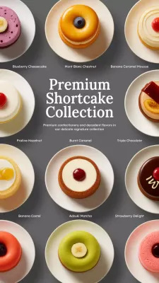Elegant Dessert Collection Instagram Post