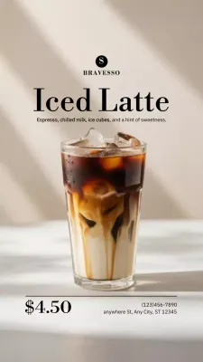 Beige Modern Coffee Promotion Instagram Post