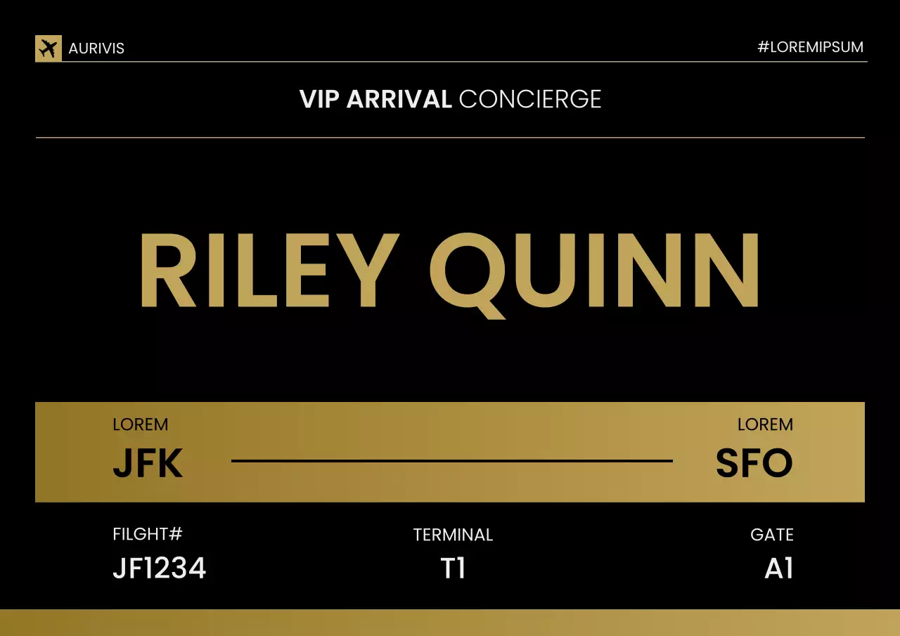 Black Elegant Travel Invitation Poster