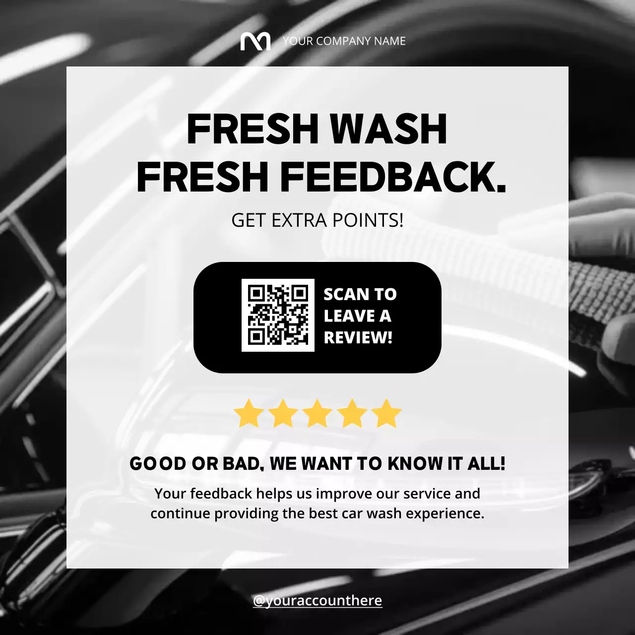 블랙 모던 세차장 리뷰 인스타그램 게시물