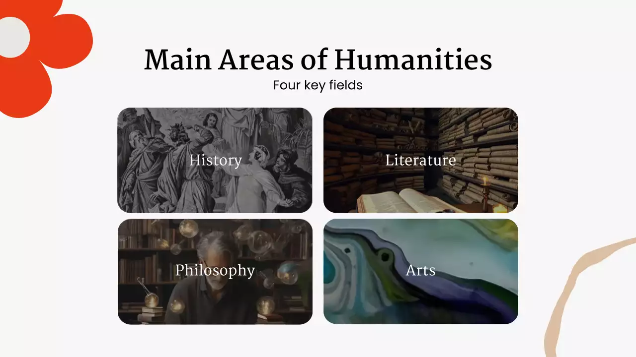 Colorful Modern Humanities Presentation