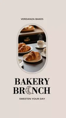 Beige Elegant Bakery Promotion Instagram Post
