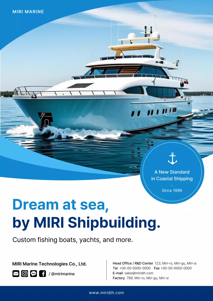 Khuyến mãi của Công ty Đóng tàu Blue Modern