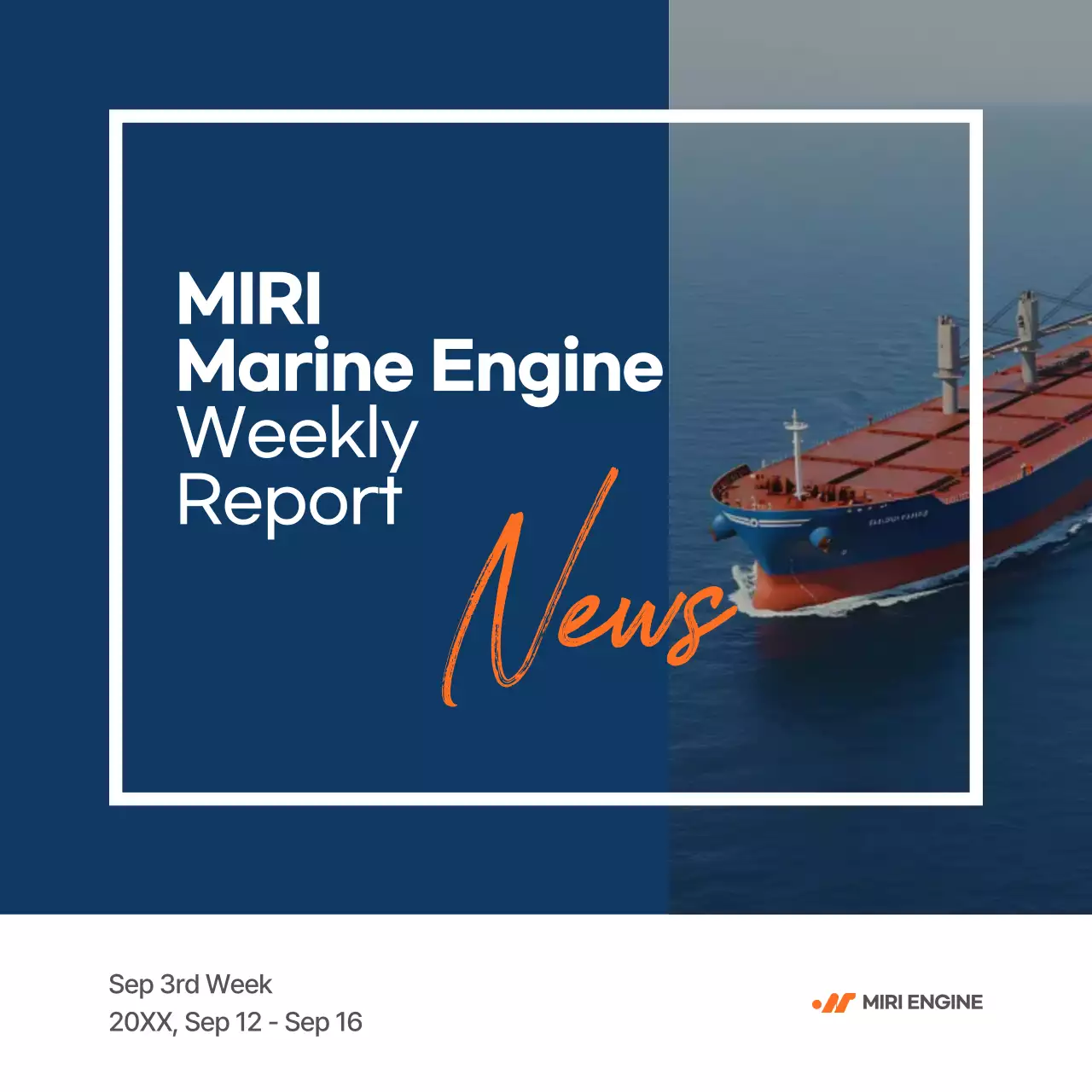 Relatório Blue Modern Marine