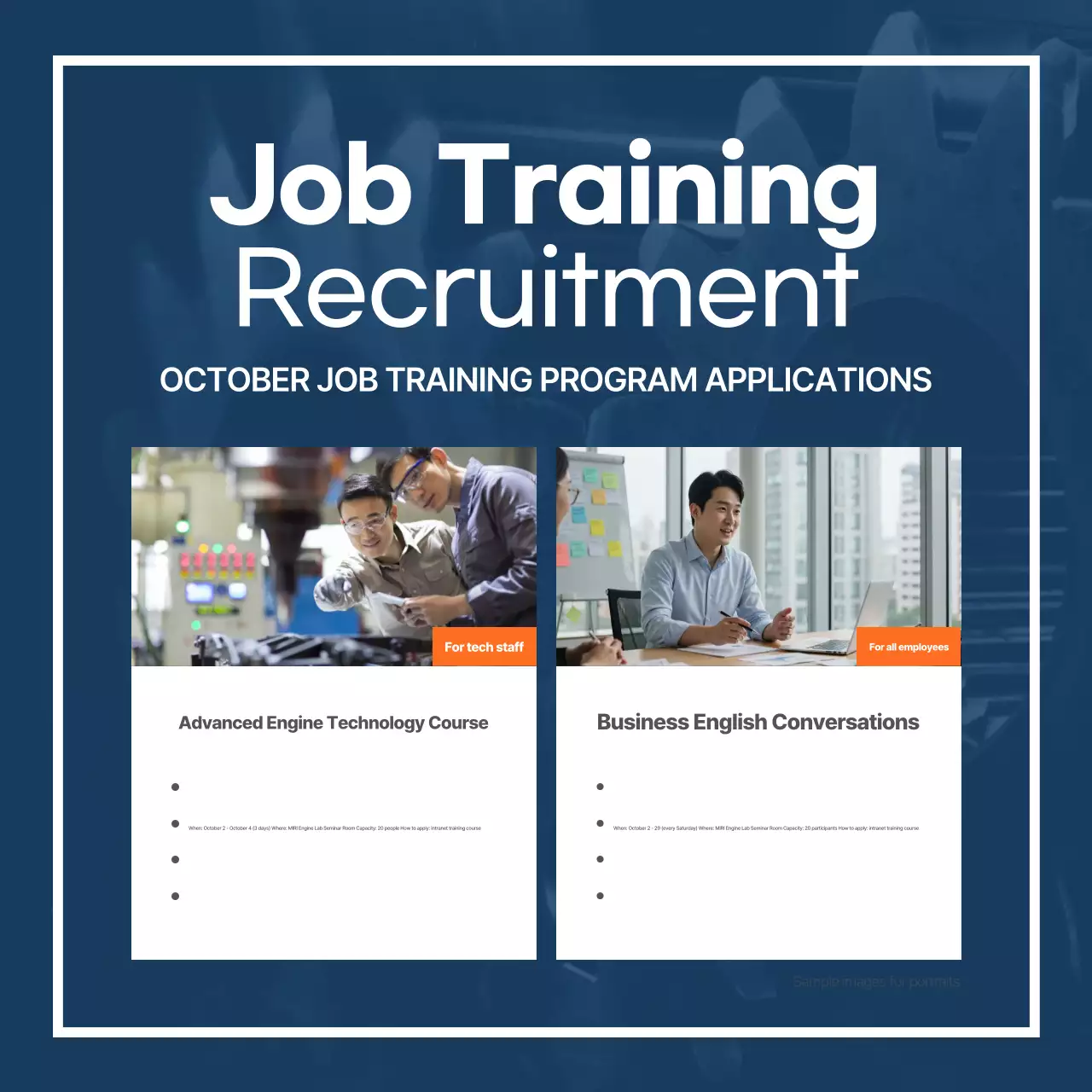 Relatório Blue Modern Marine