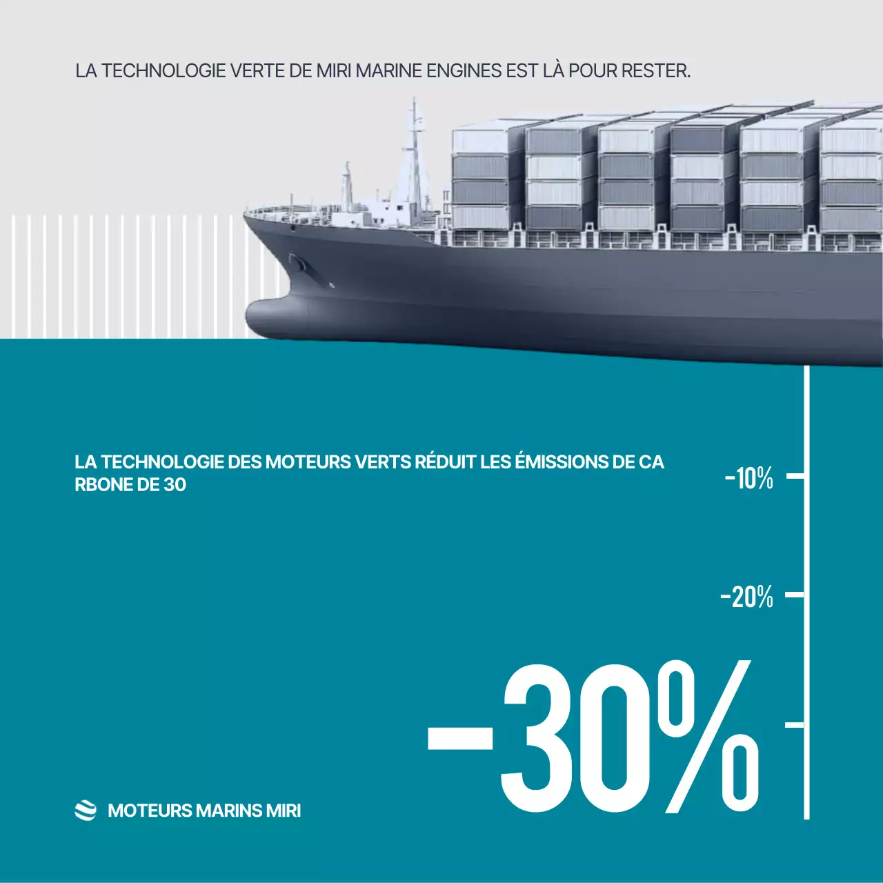 Publicité écologique moderne bleu ciel