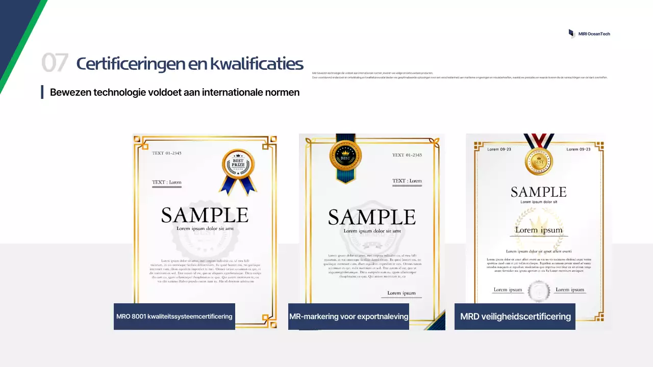 Introductie van Blue Modern Marine Products