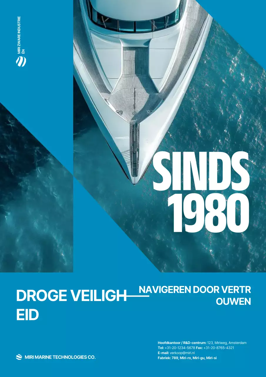 Advertentie voor Blue Modern Marine Technology