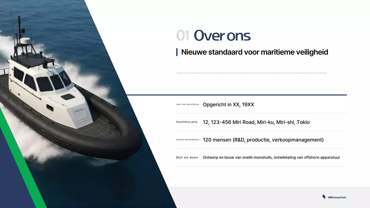 Introductie van Blue Modern Marine Products