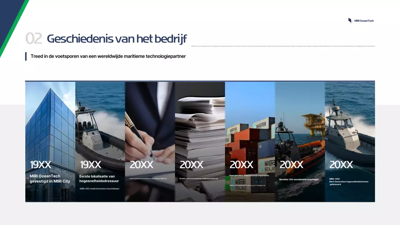 Introductie van Blue Modern Marine Products