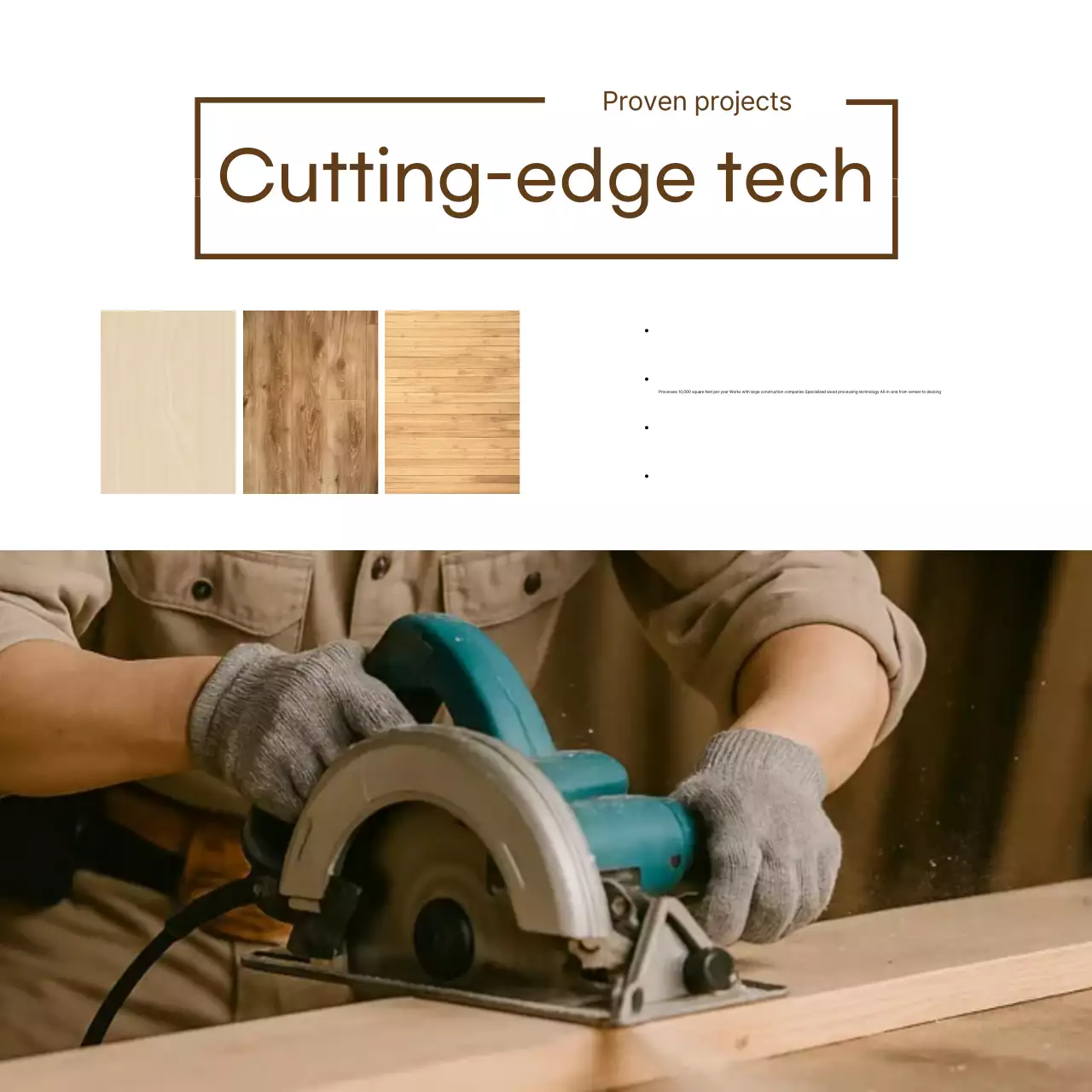 Brown Modern Fabrication Company Advertisement