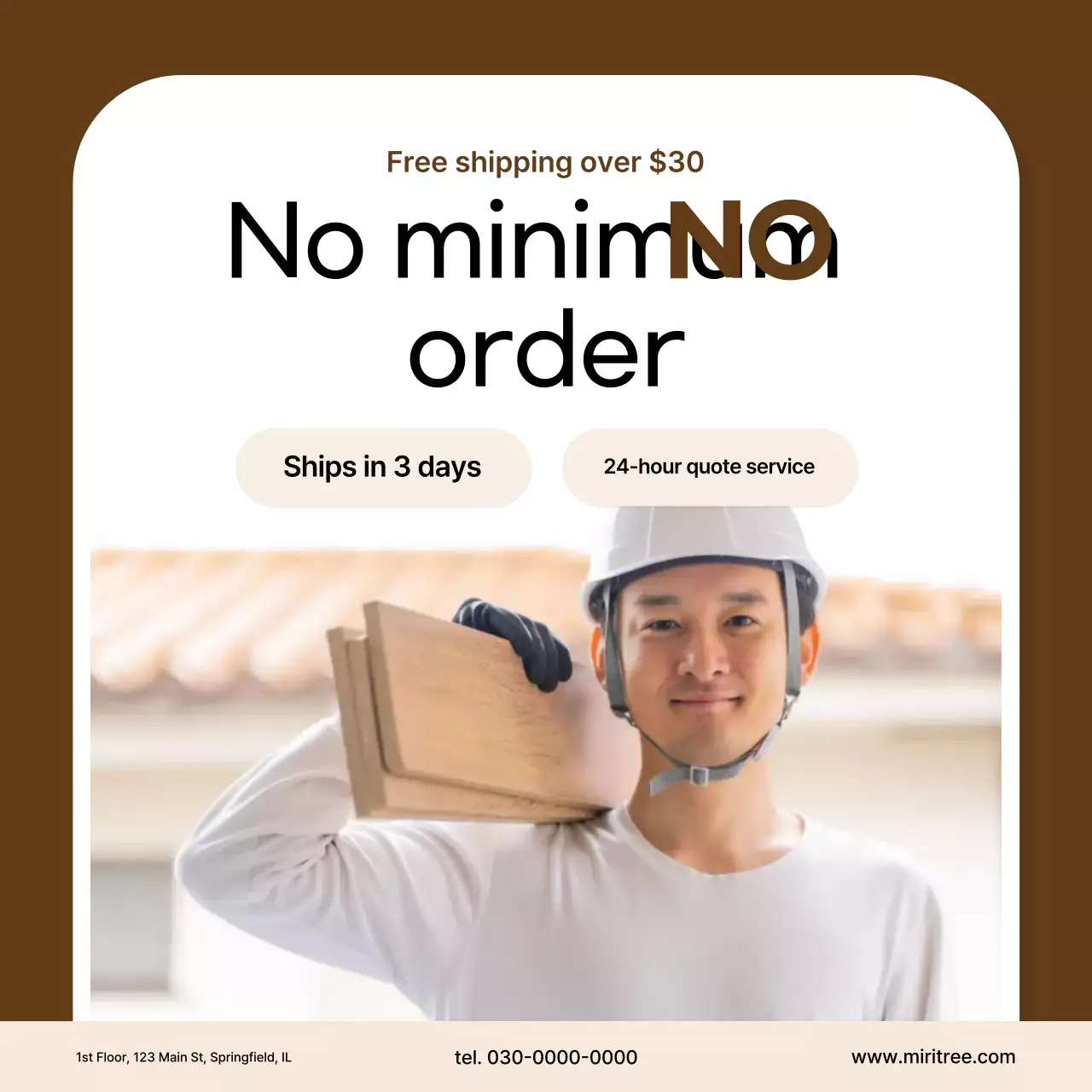 Brown Modern Fabrication Company Advertisement