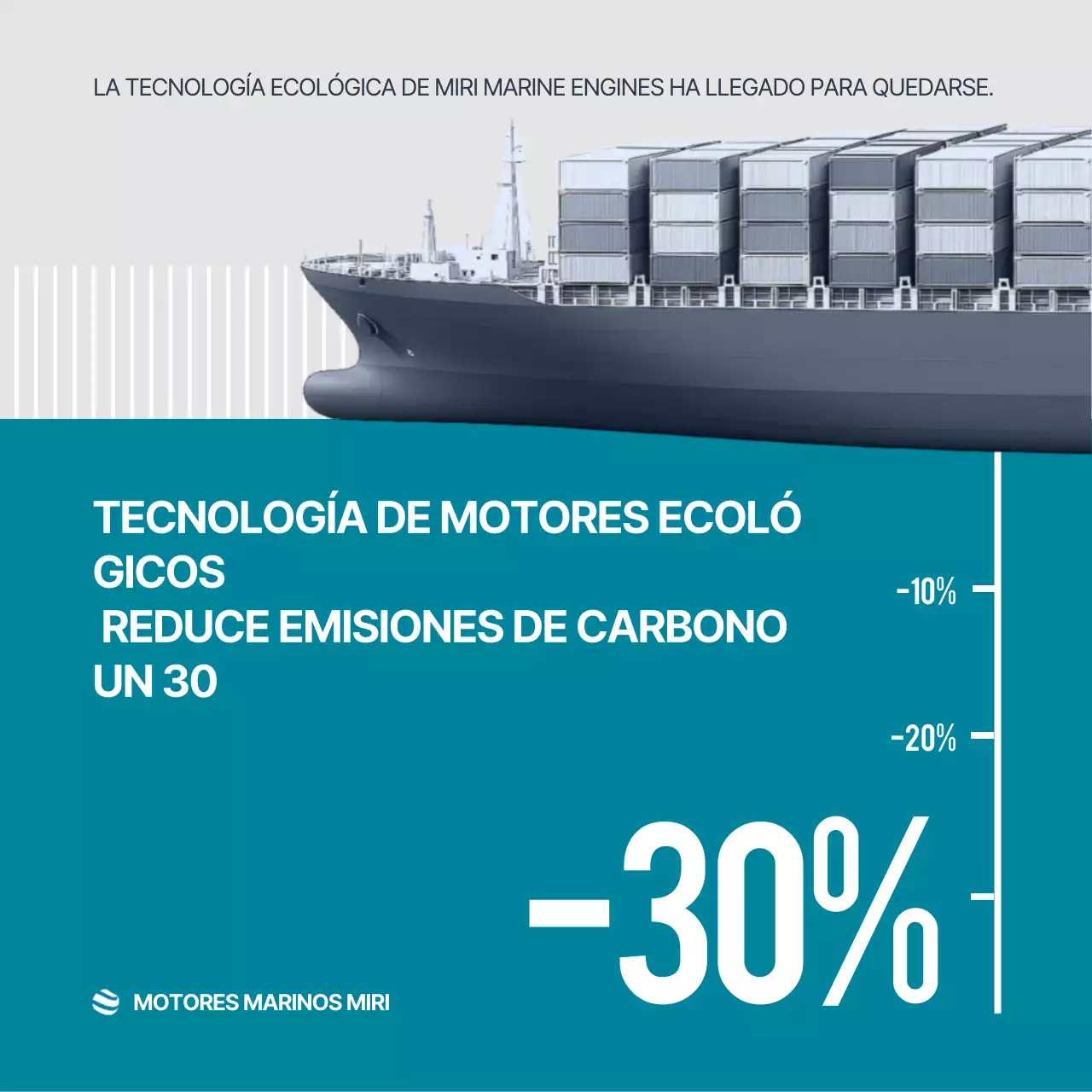 Anuncio ecológico moderno en azul cielo