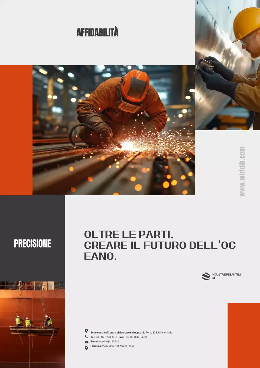 Pubblicità di Orange Modern Manufacturing