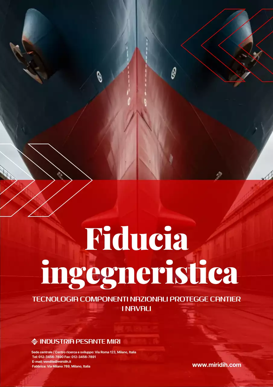 Pubblicità di Red Modern Shipbuilding