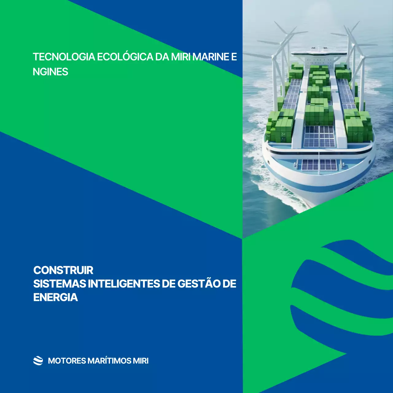 Anúncio do Sistema de Energia Verde Moderno