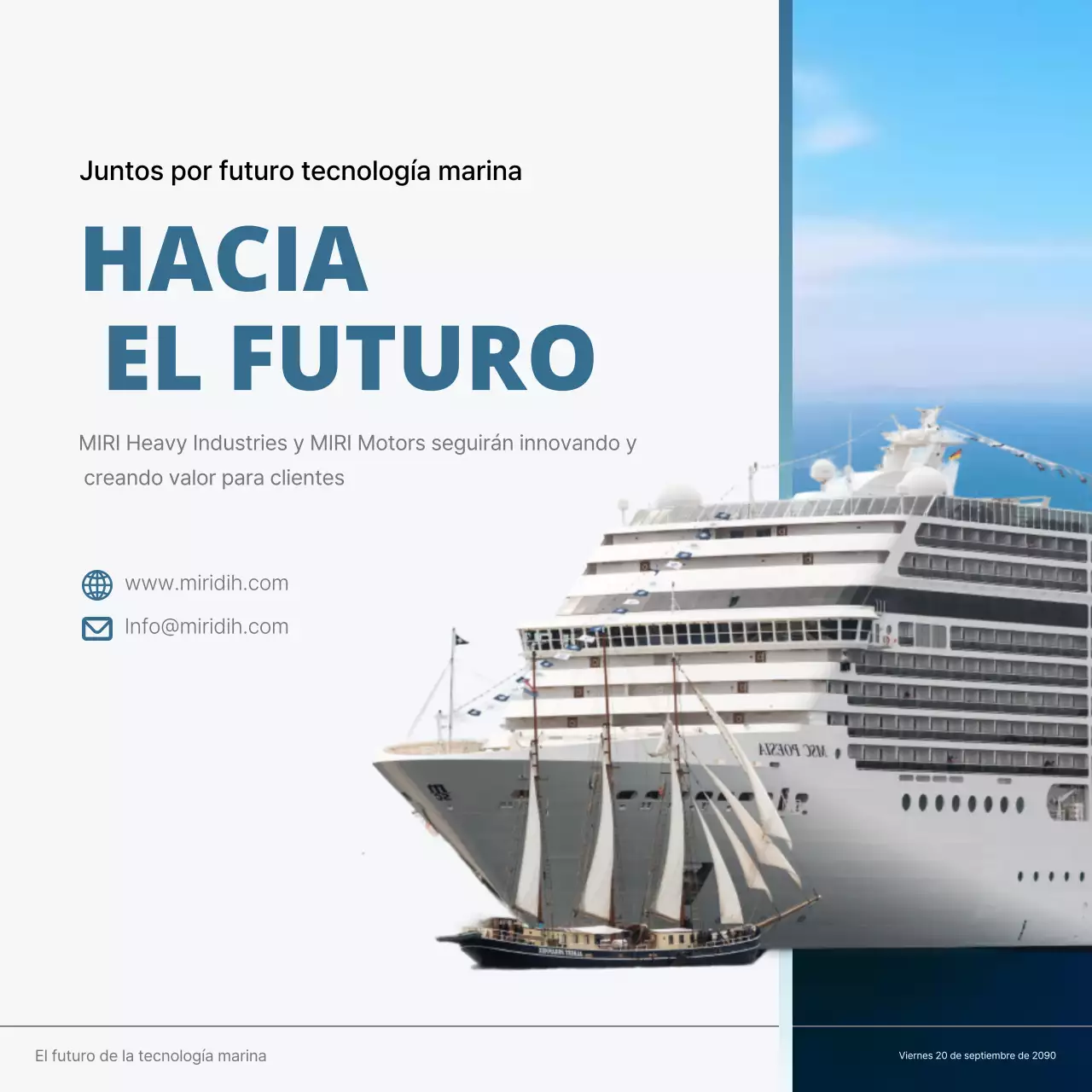 Contrato comercial blanco y ordenado