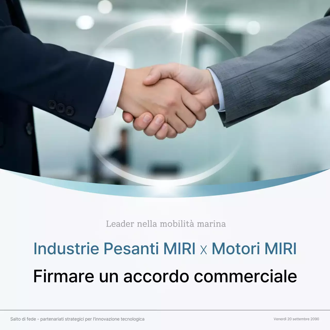 Contratto commerciale bianco e ordinato