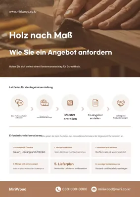 Brown Simple Custom Production Guide