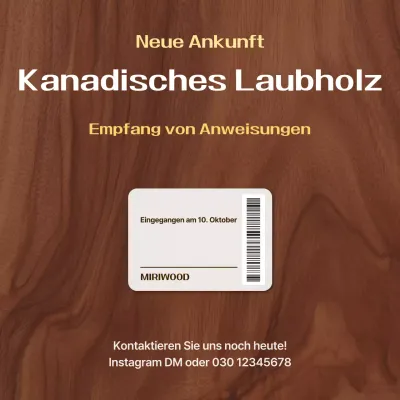 Braune einfache Holzstrumpfanleitung