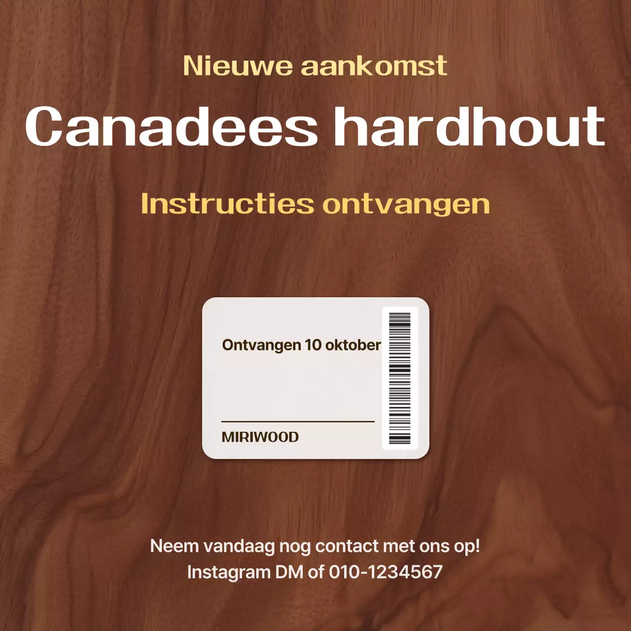 Bruine eenvoudige houten kousgids