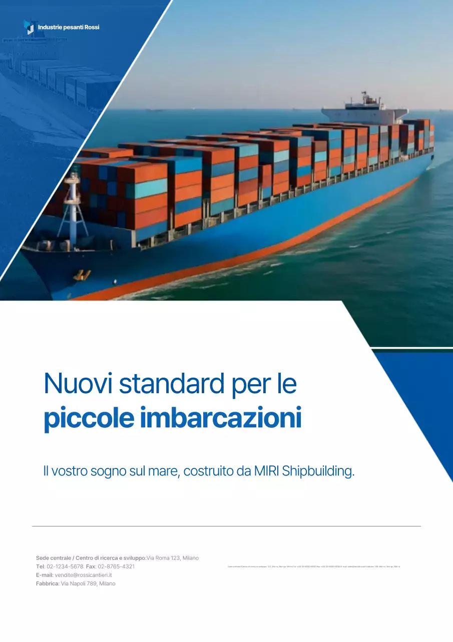 Promozione dell'industria lapidea moderna di Blue