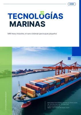 Promoción de la moderna tecnología de envío de Blue