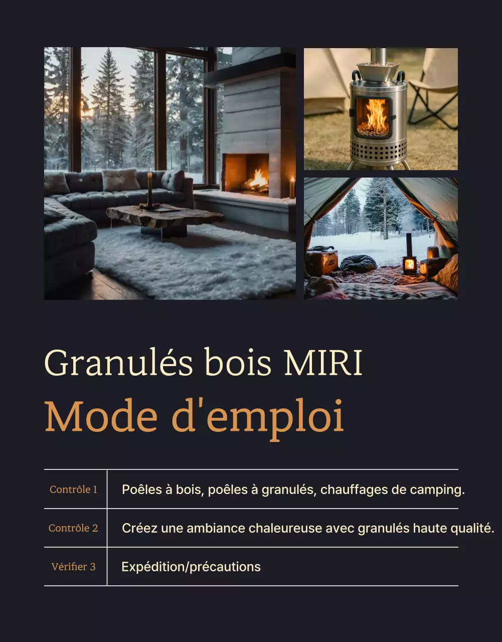 Promotion des produits de chauffage traditionnels beiges