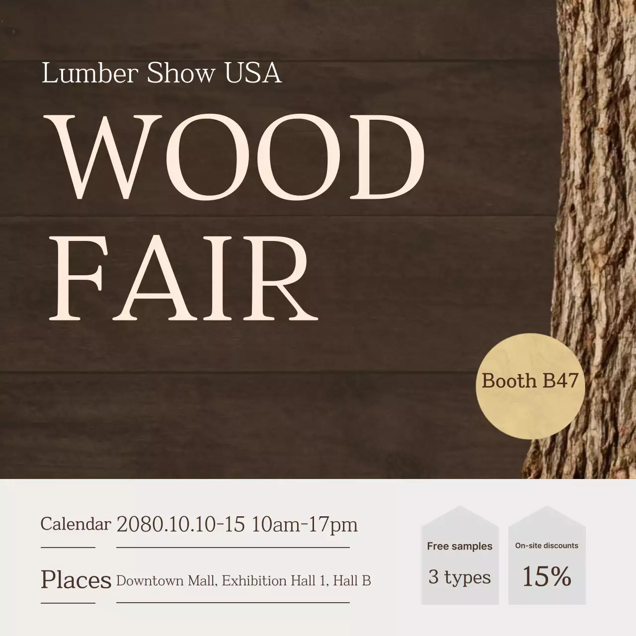 Panduan Pameran Tradisional Brown