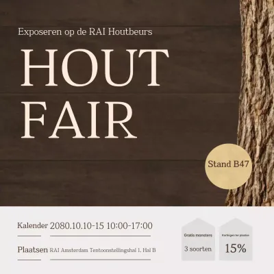 Brown Traditional Fair-gids