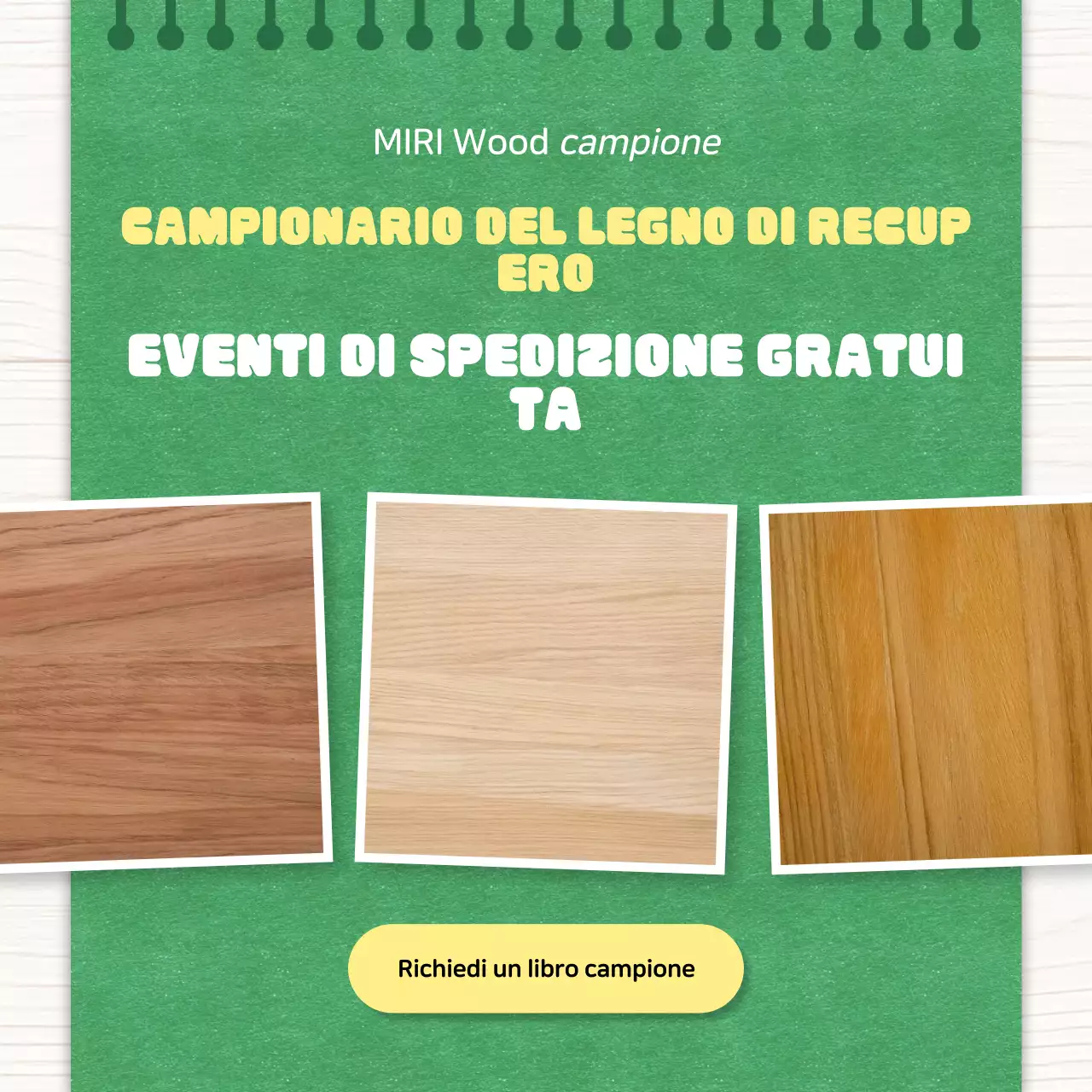 Pubblicità di Green Simple Wood