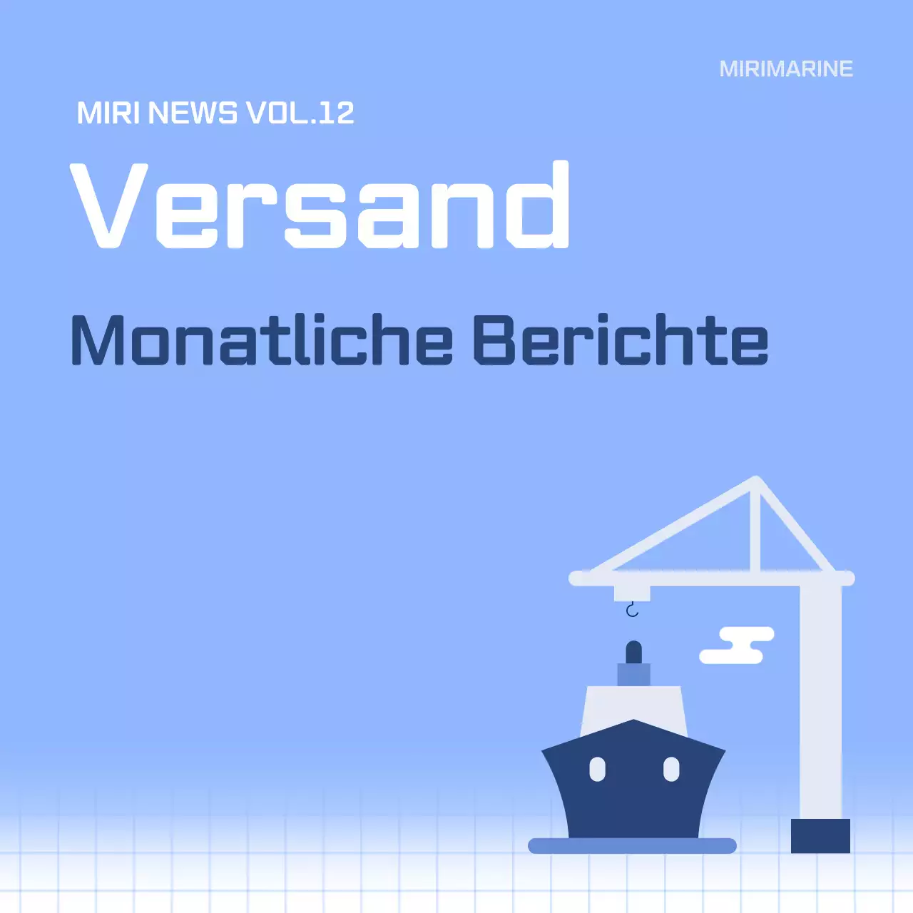 Sky Blue Simple Report Informationsübermittlung